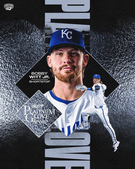 The best of the best.

Bobby Witt Jr. has been awarded the 2025 American League Platinum Glove! 