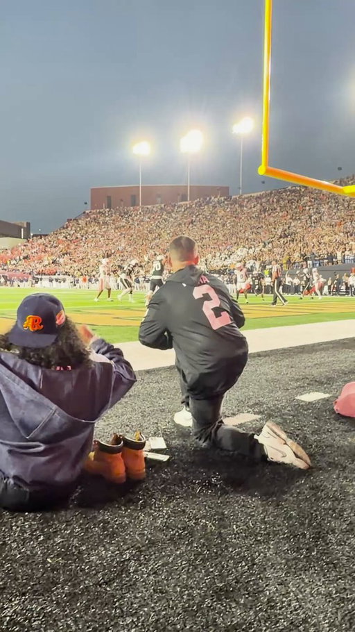 .@thesketchreal got in on the TD celly 😎 