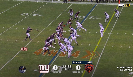 Replay makes it look tougher than I realized but oh my goodness what a missile on the move. The superpower of Caleb  