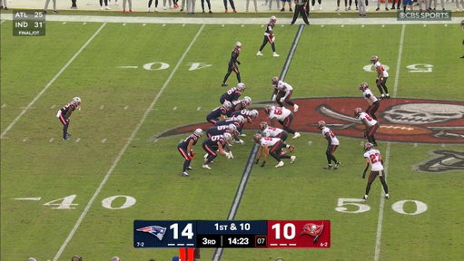 I know Vrabel is on the sideline pissed rn 