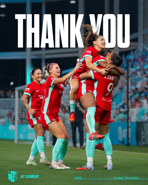 We’ll be back. Thank you KC for the most incredible season. 🩵 