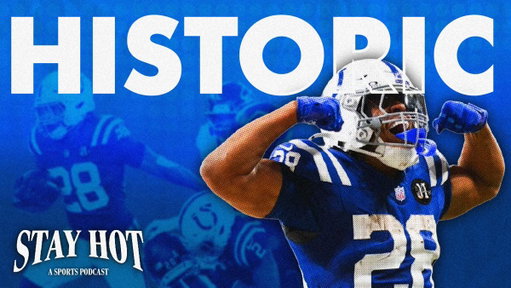 Jonathan Taylor is leading the Colts to new heights and more on today's Stay Hot. 

https://youtu.be/6GsSBpUOCJs 