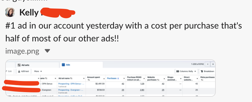 Love coming in and seeing these messages in slack,

my team is cooking for Q4 