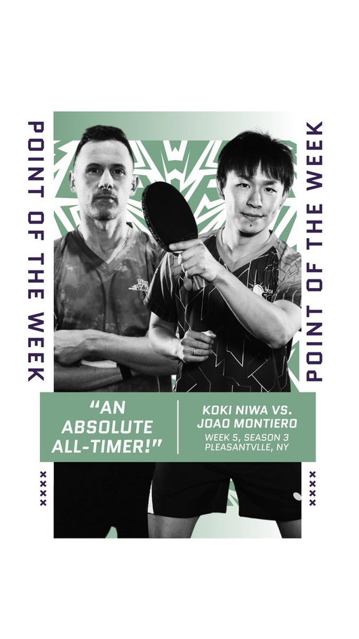 Niwa. Montiero. Point of the Week. 🏆 

📺 Stream MLTT live on https://t.co/uppv1SQyNM 