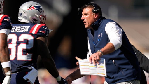 Mike Vrabel is expected to feed RB TreVeyon Henderson a "big load" on Thursday night. 