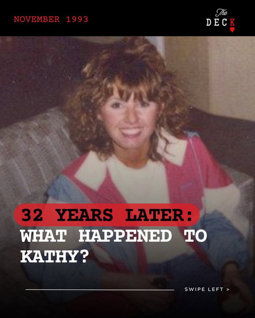 28-year-old Lola “Kathy” Fry was ready for a fresh start before the holidays in 1993 — leaving her job, moving closer to family, and planning a new chapter.

But then … she vanished.

As we approach the anniversary of her disappearance, The Deck is revisiting Kathy’s case — because her story still deserves answers.

Listen now 🎧 at the link in bio.