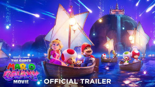 The Galaxy awaits. The official trailer for The Super Mario Galaxy Movie is here. Only in theaters April 2026. 