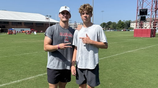 QB Knox Kiffin prepares for playoff run - and questions about his dad - after another visit to Alabama as the 2028 recruit sees things get busier in recruiting.

https://t.co/CgagInT9QI 