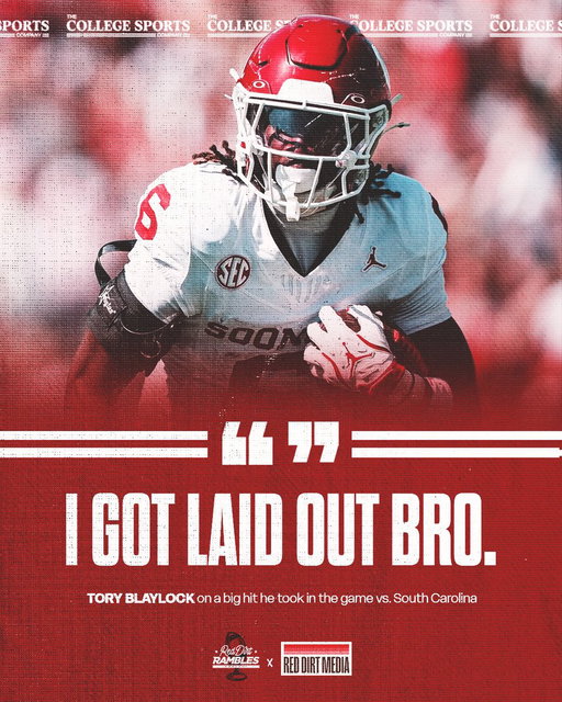 Even in his best game so far, Blaylock got a small taste of the SEC 🤣 