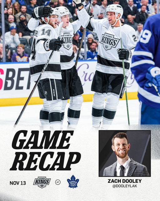 LA won 4-3 in Toronto... sound familiar? 😉

TOR Recap 📲 https://t.co/Vgn6UCRgUf 