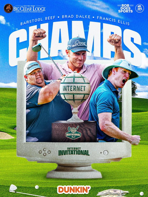 The inaugural Internet Invitational Champions: 

Cody “Beef” Franke, Brad Dalke, and Francis Ellis 