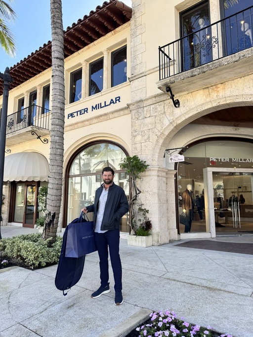 You never know who you might come across at our retail locations! 