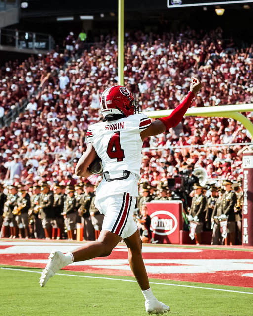 At the half in Kyle Field 🤌
South Carolina - 30 
Texas A&amp;M - 3 