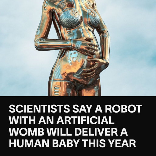 A Chinese tech company is building a humanoid robot that can get pregnant and give birth. It has a synthetic uterus, fake amniotic fluid, and a plastic umbilical cord. 