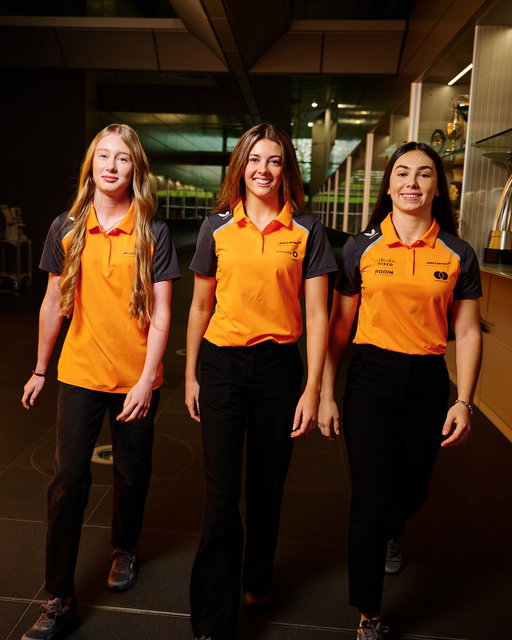 Committed to supporting the next generation of females in motorsport 🤝

Welcoming Ella Stevens, who will run in our second F1 Academy car from 2026 alongside Ella Lloyd, and Ella Häkkinen to the team as part of our Driver Development Programme. We can't wait to see what this trio can achieve 🧡

📄 https://t.co/d79yjMAlEV