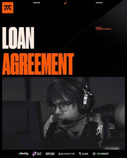 Today we're announcing our loan agreement with @500esports to take on @cyphercsgo_ for the remainder of the season.

Wishing him &amp; the team the best as they take on their upcoming tournaments. 