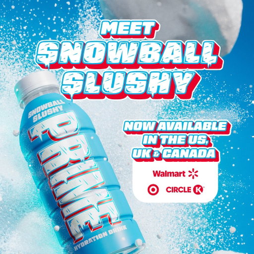 Snowball Slushy ❄️ Winter in a bottle. #DRINKPRIME 
 
#Electrolytes #ZeroAddedSugar #NoArtificialDyes https://bit.ly/4oNaToe 
