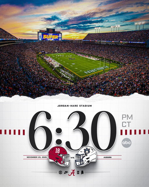 The Iron Bowl. 