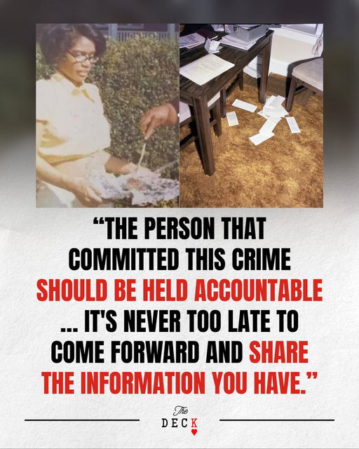 In 1975, 27-year-old Norris Evans was found murdered inside her Rochester, New York home — while her four children were sleeping upstairs.  

Nearly five decades later, the case remains unsolved. Investigators believe someone out there knows the truth. And it’s never too late to come forward.  

If you have information about the murder of Norris Evans, please contact the Rochester Police Department’s Major Crimes Unit at 585-428-7157 or email MajorCrimes@CityOfRochester.gov. You can also submit an anonymous tip to Crime Stoppers at 585-423-9300 or online.  

🎧 Listen to Norris's story: https://swap.fm/l/TheDeckSocial