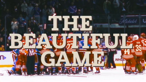 How can you not be romantic about hockey? 