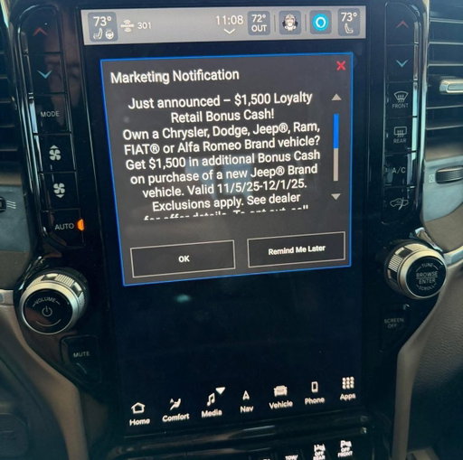 How do we feel about Stellantis in-vehicle ads? 