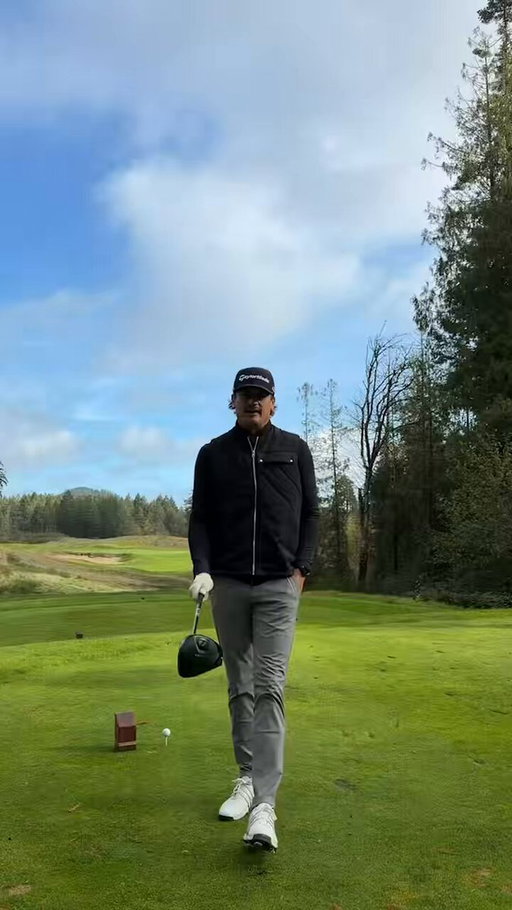 9 hole DRIVER ONLY ✅ Could be up there as one of the best 9s I’ve ever played. #golf 