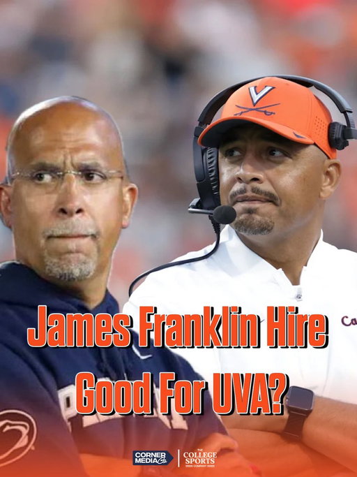 Will James Franklin signing with tech be a good thing for the Hoos? 🤔 