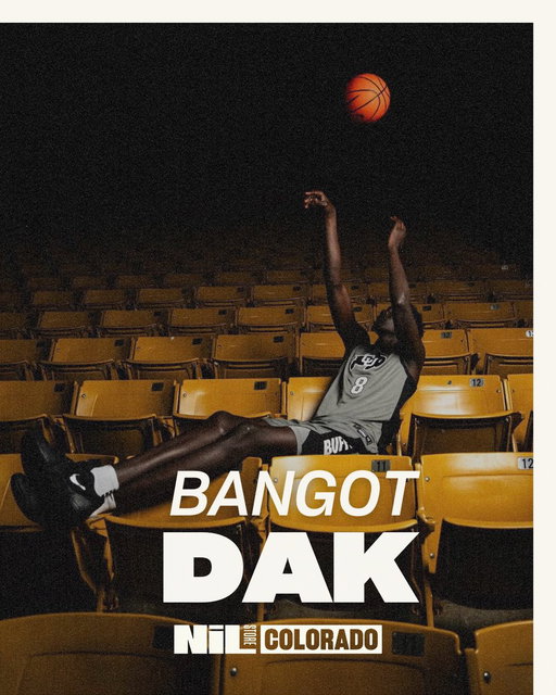 Bangot Dak isn’t just showing up — he’s setting a new standard in Boulder. His quiet grind and loud results make him one of Colorado’s most exciting emerging athletes.🦬🏀
Check out his merch line and be part of the movement.

#skobuffs #cubuffsbasketball #coloradobasketball 