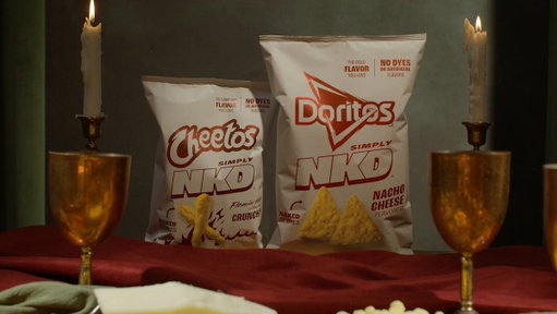 Hear ye, hear ye! Introducing Doritos and Cheetos SIMPLY NKD, now made with no dyes or artificial flavors. Available for pre-order now at Walmart. 