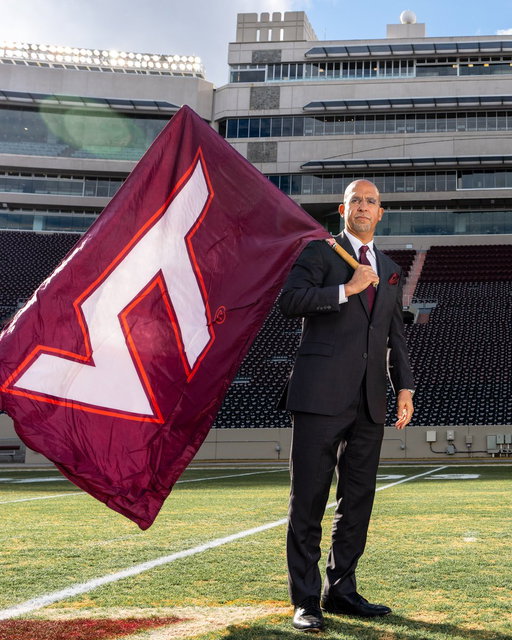 We present to you….Head Coach James Franklin 🙌 