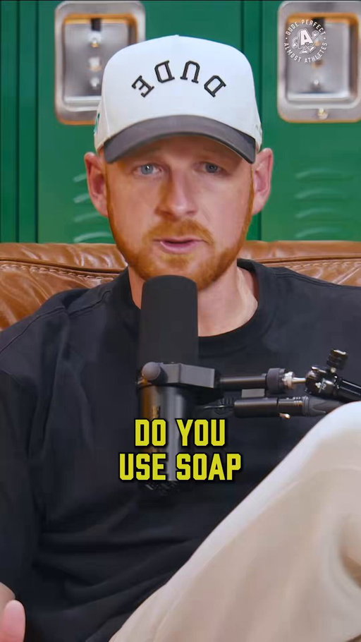 bro doesn’t use SOAP?! 😭🧼 