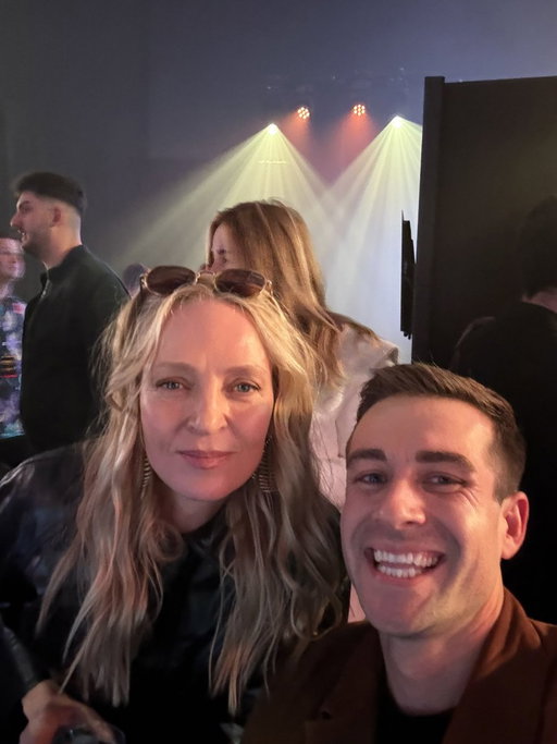 Fortnite has given me so many different life experiences but I never thought one of them would be Uma Thurman watching me die to fall damage 