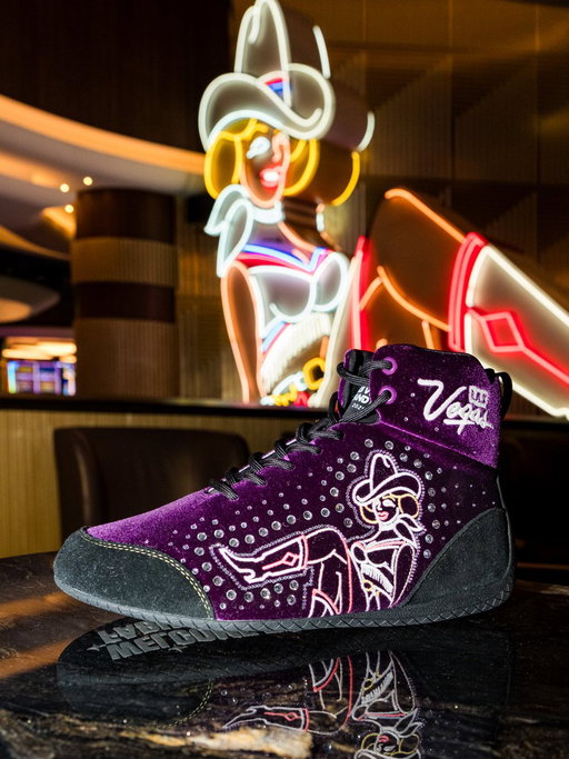 Day 2 Vegas Shoey Design Drop! Vegas Vickie’s Cocktail Lounge at @CircaLasVegas in Downtown Las Vegas today at noon. Limited quantity available 🏎️ 