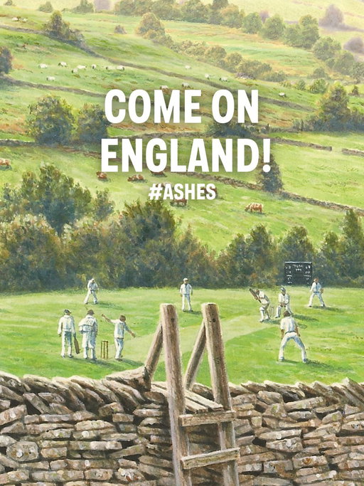 If you're watching the Ashes in England, please enjoy the image on the left.

If you're watching the Ashes in Australia (or Scotland, Wales, Ireland, mainland Europe or a wide selection of other countries) please enjoy the image on the right.

#Ashes 