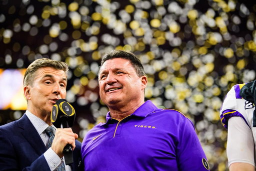 If/when Lane Kiffin is hired as LSU’s head coach, LSU is open to former Tigers head coach Ed Orgeron being part of Kiffin’s staff, sources tell @CBSSports.

Kiffin and Orgeron have a longstanding relationship. 