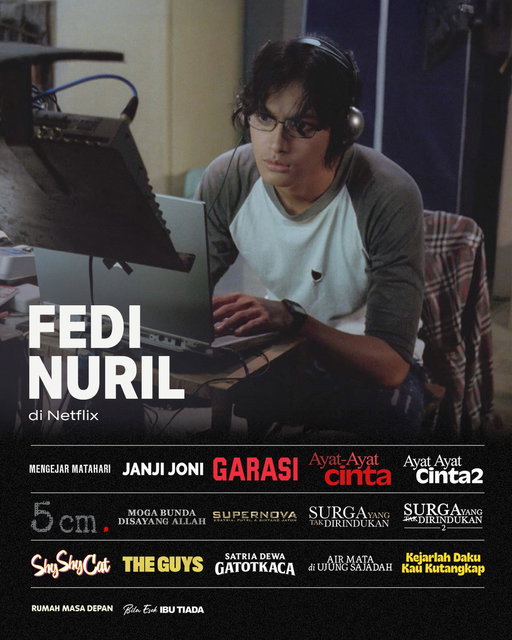 Kalo pengen liat Fedi Nuril beraksi dalam berbagai peran, nih udah aku list judul-judulnya 📝 Semuanya bisa kamu tonton di Netflix! 