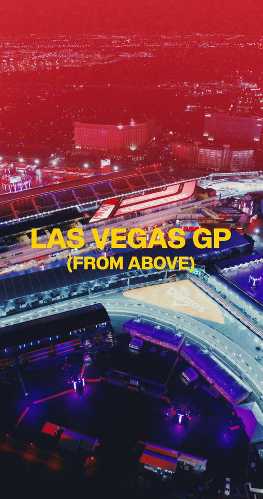 Soaring above the @f1lasvegas track with @maverickhelicopters 🚁 