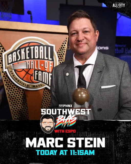 LIVE with Marc Stein at 11:15! 👀 