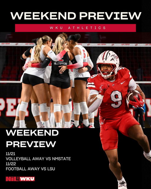 Away Game Preview for WKU!! Make sure to shop all athletes this weekend with the BOBO 50% deal going on! It ends Sunday night! 

Shop now!  https://t.co/zZ4zqxenLX

#topsontop #wkufootball #wkuvolleyball 