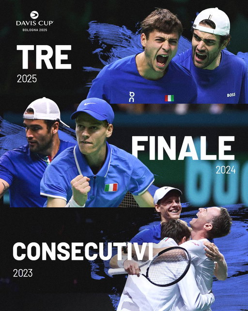 Guess who’s back… BACK AGAIN 😱

A hat trick of #DavisCup finals🔥 