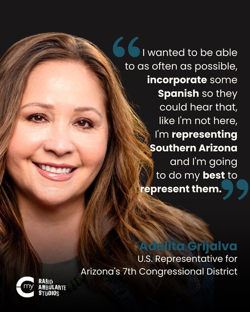 Rep. Adelita Grijalva of Arizona waited 50 days to join Congress.

On the latest episode of The Moment with @PaoRamos and @JorgeRamosNews, @AdelitaForAZ shares what her priorities are as the first Chicana congresswoman from Arizona. 