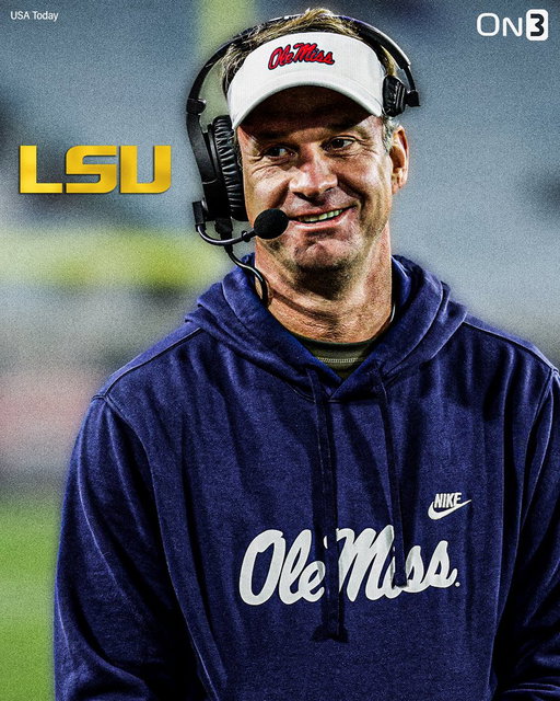 NEW: LSU is finalizing an offer of roughly $90 million for Ole Miss head coach Lane Kiffin, @RossDellenger reports💰

In addition, the Tigers would be offering roster cash worth around $25 million annually.

https://t.co/6c0wJdmtgI 