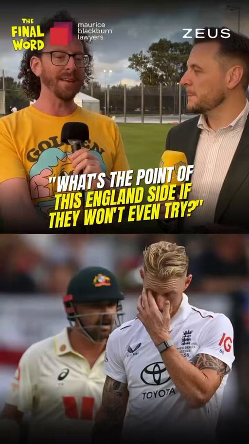 "If they can't show some humility about the way you play in Australia, about the way you play on faster, bouncier pitches, this is going to be a long, long seven weeks." 