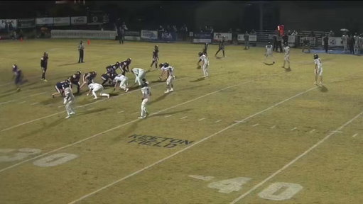 5-star Georgia QB commit Jared Curtis trucked a defender last night on a 77 yard TD run https://t.co/M0ovtdlbc3 