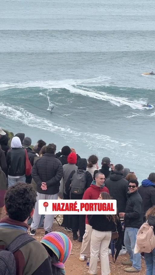 POV: you're on the cliff watching Nazaré doing its thing 🌊

🚨 2025/26 @tudorwatch Nazaré Big Wave Challenge | Window is open until March 31, 2026

@redbullsurfing 
