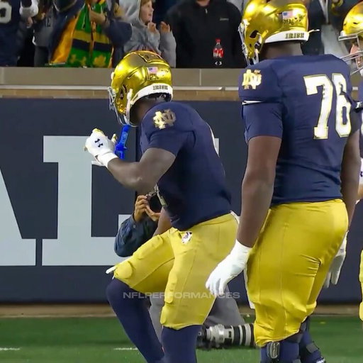 Jeremiyah Love 8 CAR, 171 YDS, 3 TDs vs Syracuse Today.

Heisman?
