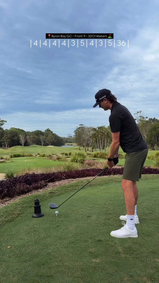 Might be the best my excuse of a golf game has ever felt! Front 9 at the beautiful Byron Bay GC 🇦🇺 
