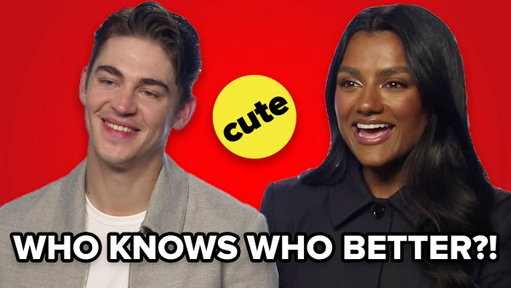 Simone Ashley and Hero Fiennes Tiffin Play "Know or No" | Picture This 