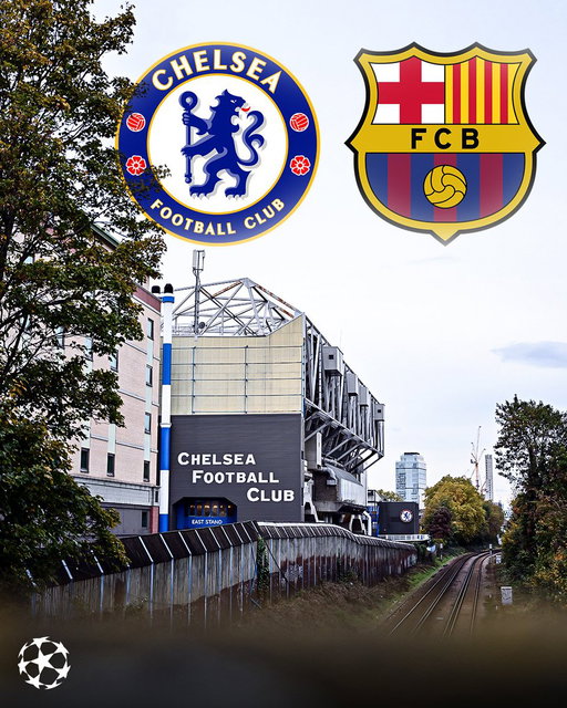 Chelsea vs Barcelona ✨

#UCL 