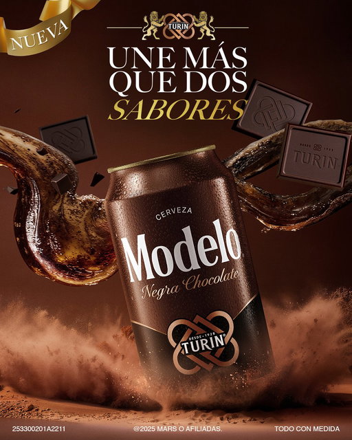 ¿Ya conoces la Nueva Negra Modelo Chocolate Turín? 🍫🤤👌 